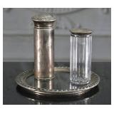 A 3Pc Group Of Sterling Silver