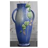 A Large Roseville "Fuscia" Pottery Vase