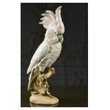 A Royal Dux Cockatoo Figure