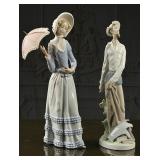 2 Lladro Porcelain Figures.