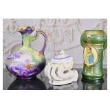 3 Antique Porcelain Pieces