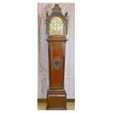 A 19th C. Rococo Tall Case Clock