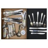 108 pc International Co Manhattan Flatware