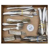 96 pc International Co Manhattan Flatware