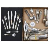 108 pc International Co Manhattan Flatware