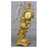 A New Haven Figural Dresser Clock