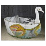 Amusement Park Kiddy Ride Swan