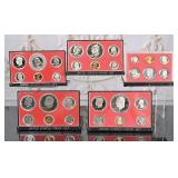5 Sets of United States Proof Set