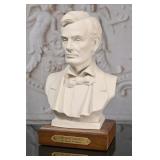 A Parian Bust Of Lincoln
