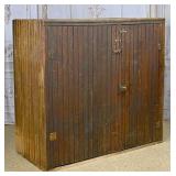A Pine Wainscot Cabinet