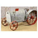 A Folk Art Yard Tractor
