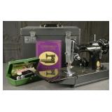 A Singer Featherweight Sewing Machine