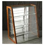 A Slant Front Counter Display Case