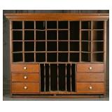 A Pidgeon Hole Apothecary Cabinet