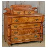 An American Federal Cherrywood Chest
