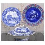 3 Pieces of Transferware