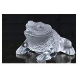 A Lalique "Gregoire" Crystal Figure