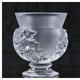A Lalique St. Cloud" Crystal Vase