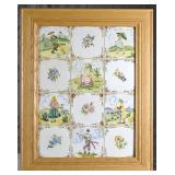 MCM Italian Hand Painted Tiles