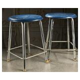 Pr Of Virco MCM Style Lab Stools