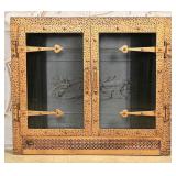 An Arts & Crafts Iron Fire Screen