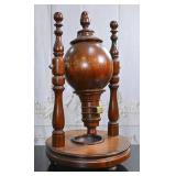 A Carved Mahogany Keno Goose