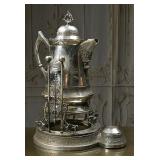 A Victorian Tilting Ice Water Pitcher