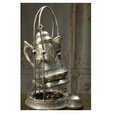 A Victorian Tilting Ice Water Pitcher