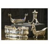 4 Miniature Sterling Articles