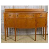 A Federal Style Mahogany Dinning Set