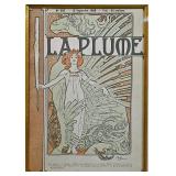 La Plume: Alphonse Mucha Cover Art