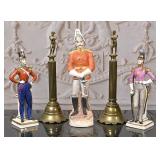 5 Piece Military Figure Group