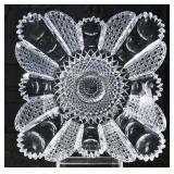A Brilliant Period Cut Glass Dish