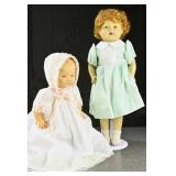 2 German Bisque Dolls