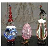 A 4 Pc Art Glass Group