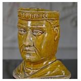 An English Majolica Army/Navy Mug