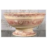 A Large Mettlach Punch Bowl