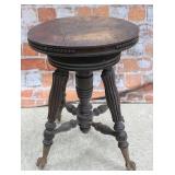 Vintage Piano Stool
