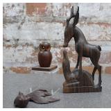 Wood Animal Figures