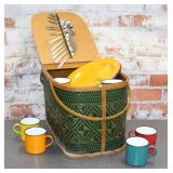 Hawkeye Picnic Basket Set