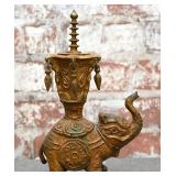 Cast Metal Elephant Figure