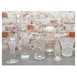 Clear Glass Vases