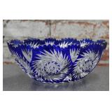 Bohemian Cobalt Bowl