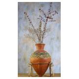 Pottery Vase/ Stand