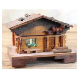 Chalet-style music box