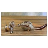 Pottery Animal Figures
