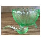 Green Mayonnaise Bowl/Ladle