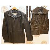 Vintage Leather Jacket & Vest