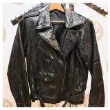 Vintage Leather Motorcycle Jacket