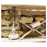 Book stand & Candelabra